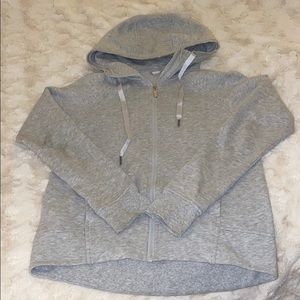 Lulu Lemon Grey Zip-up Hoodie